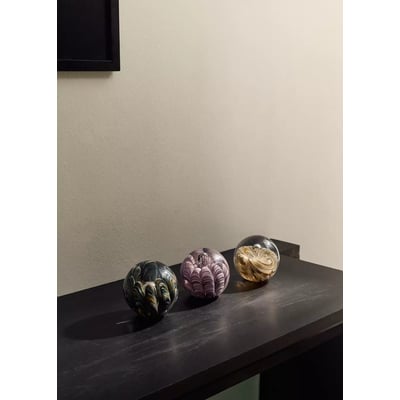 Boule décorative en verre à bulles MANGO HOME