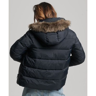 Veste courte à capuche mi- épaisse SUPERDRY