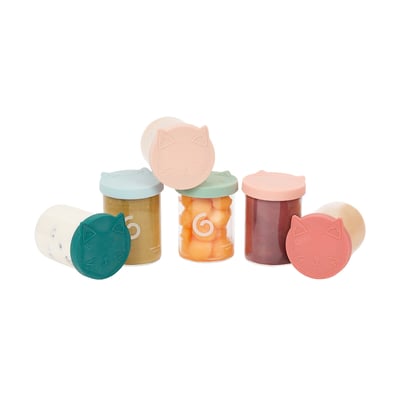 Lot de 6 pots bébé isy de 250ml BABYMOOV