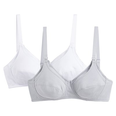 2er-Pack Still-BHs, Baumwolle LA REDOUTE COLLECTIONS
