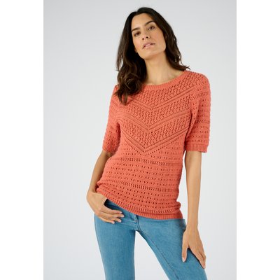 Pull maille fantaisie pur coton DAMART