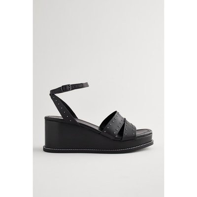 Chaussures cloutées bout ouvert NEXT