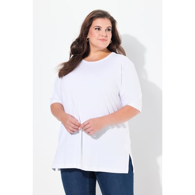 T-shirt coupe Relaxed Fit. Col ULLA POPKEN