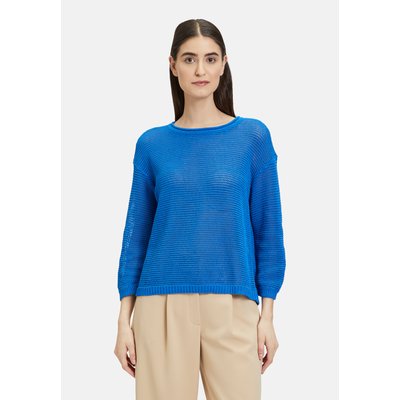 Pull-over en grosse maille à manches 3/4 BETTY BARCLAY