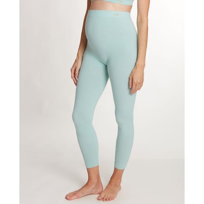 Legging de maternité Zoé vert d'eau CACHE COEUR