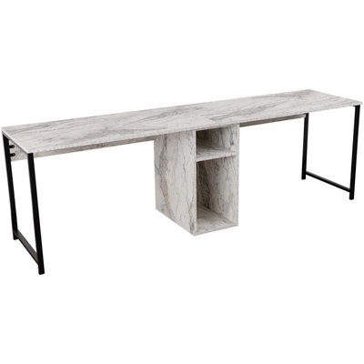 Bureau 2 places en aggloméré Twin HANAH HOME