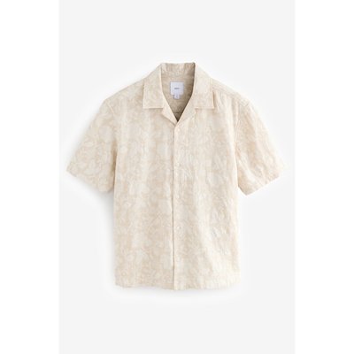Chemise manches courtes à imprimé jacquard NEXT