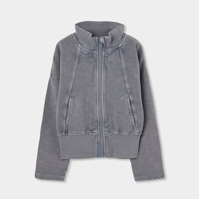 Veste fille en molleton avec fermeture éclair BOBOLI