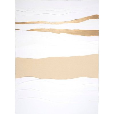 Toile abstraite  style dune en tissu élégant RECOLLECTION
