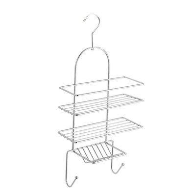 Serviteur de douche 3 tablettes et 2 crochets WENKO