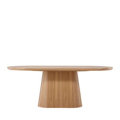 Table à manger 8 personnes ovale en bois - Stjarno VENTURE HOME