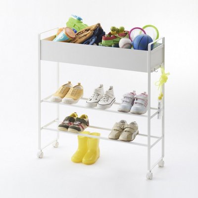 Rangement à chaussures design métal  Tower YAMAZAKI