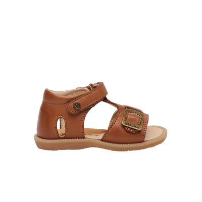Sandales en cuir avec velcro QUARZO NATURINO