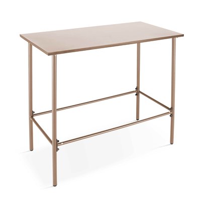 Table de jardin haute en acier, PALAVAS OVIALA