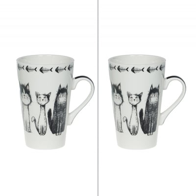 Coffret de 2 mugs Felix 46 cl TABLE PASSION