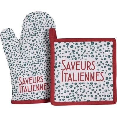 Gant-Manique polycoton, Saveurs Italiennes C DESIGN HOME TEXTILE