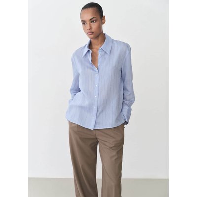Chemise imprimée rayures MANGO