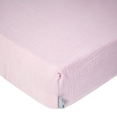 Drap housse uni en gaze de coton JEANNE SEVIRA KIDS