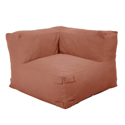Fauteuil d'angle pour salon de jardin modulable, MIXI OVIALA