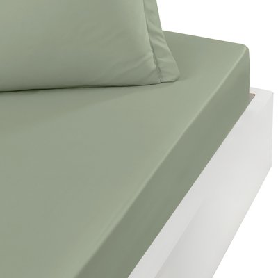 Drap housse bonnet 40 cm en percale coton SOFT PERCALE PLUS SENSEI MAISON