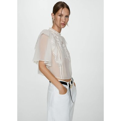Blouse blanche femme mango La Redoute