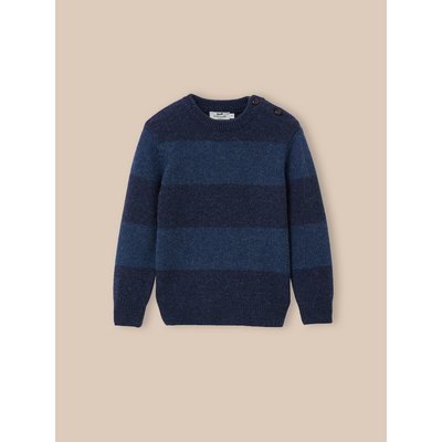 Pull rayé laine CYRILLUS