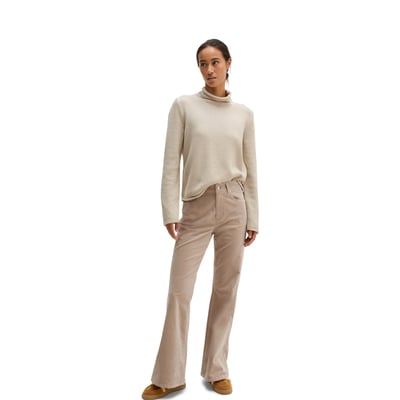 Pull à col roulé, coupe slim regular en coton biologique MARC O'POLO