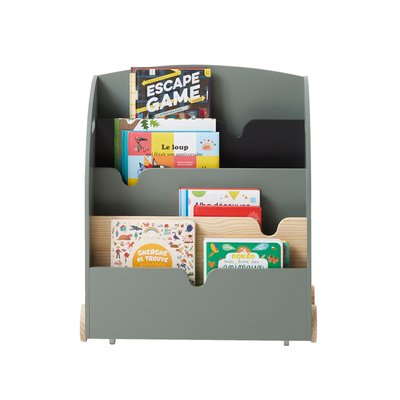 Etagère pour livres à roulettes LIGNE SCHOOL VERTBAUDET