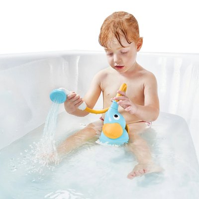 Douchette de bain éléphant Bleu et orange YOOKIDOO