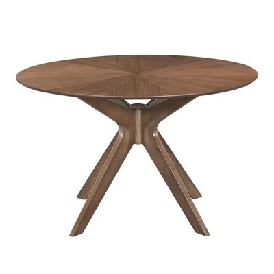 Table repas ronde 120 cm placage chêne ZAGO
