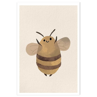 Affiche enfant l'abeille HEXOA