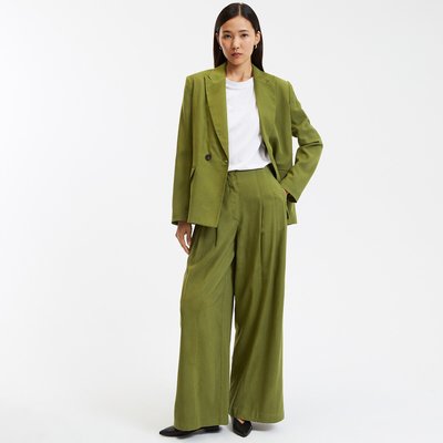Pantalón ancho, talle alto LA REDOUTE COLLECTIONS