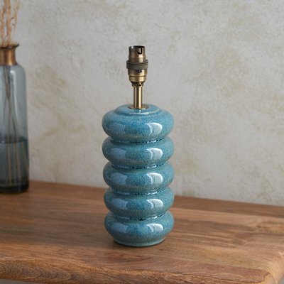 Squad Table Lamp in Ocean Spray Glaze SO'HOME