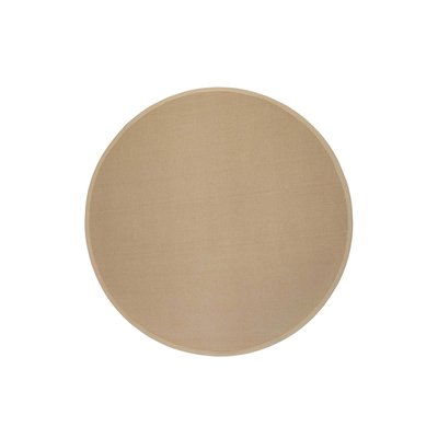 Tapis salon rond  jute antidérapant ,  HUGO ONE WECON HOME