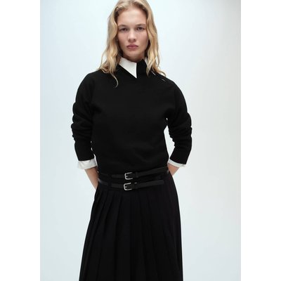 Pull-over col montant zip MANGO