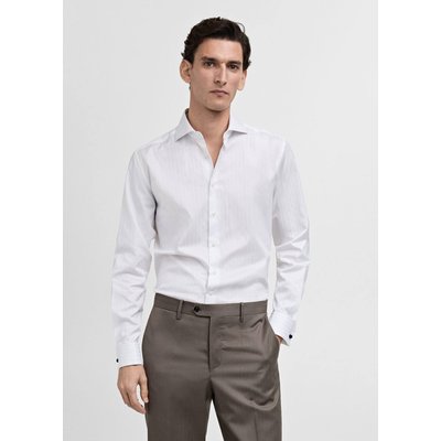 Chemise costume slim fit 100 % coton MANGO MAN