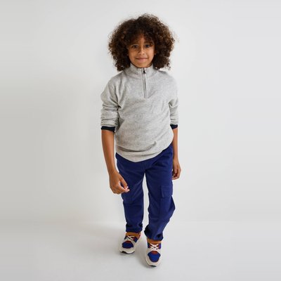 Pantalon cargo retroussé en coton BIO MONOPRIX