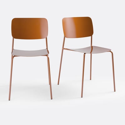 Set of 2 Urbani Metal Chairs LA REDOUTE INTERIEURS