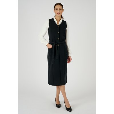 Robe chasuble noire La Redoute