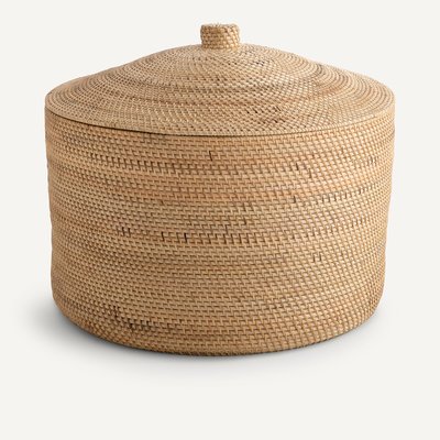 Mand in rotan en gevlochten bamboe, Mirella AM.PM