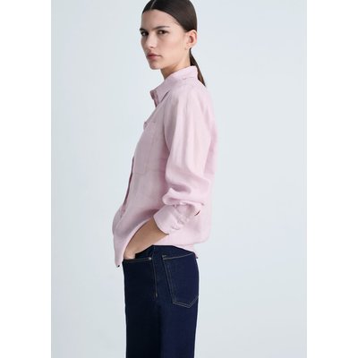 Chemise lin poche MANGO