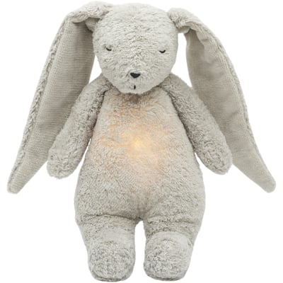 Peluche veilleuse lapin nature bio MOONIE