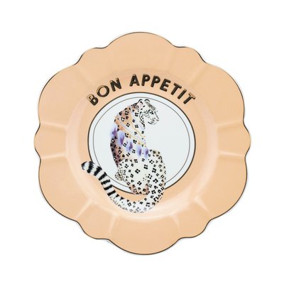 Assiette Guépard YVONNE ELLEN