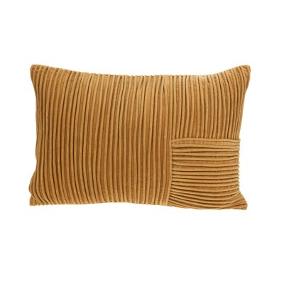 Coussin avec plis en velours 40x60 cm AMADEUS