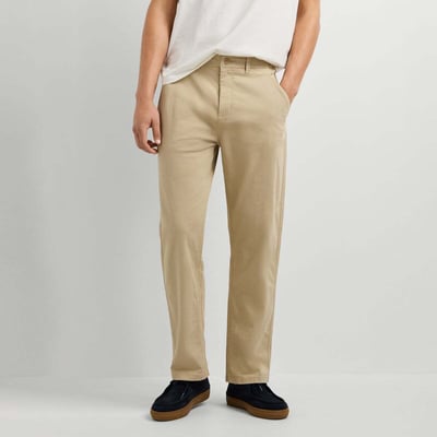 Pantalon Chino Coupe Décontractée En Sergé PEPE JEANS