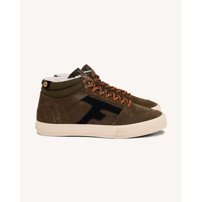 Baskets cuir suede WALNUT MID FAGUO