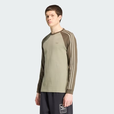 T-Shirt Manches Longues 3 Bandes adidas Originals