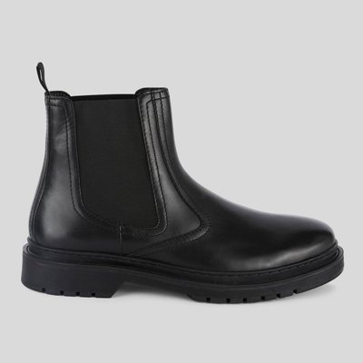 Bottines Chelsea en cuir responsable MONOPRIX
