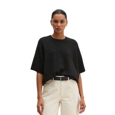 Pull en maille ample en un mélange doux de poils de yack et de laine d'alpaga MARC O'POLO