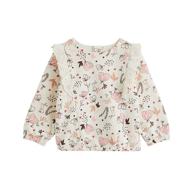Sweat-shirt bébé en molleton Aimée PETIT BEGUIN